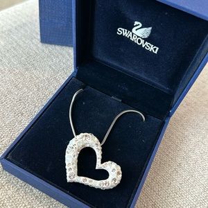 Swarovski heart necklace